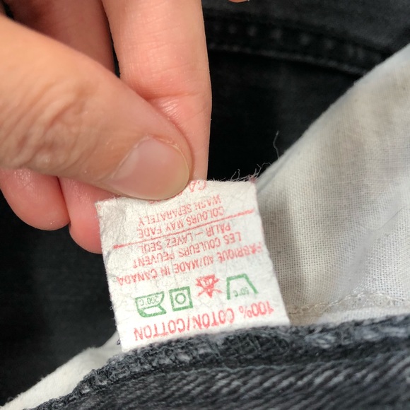 Vintage Entree Cote D'Azur High Waist Black Jeans - Picture 6 of 10